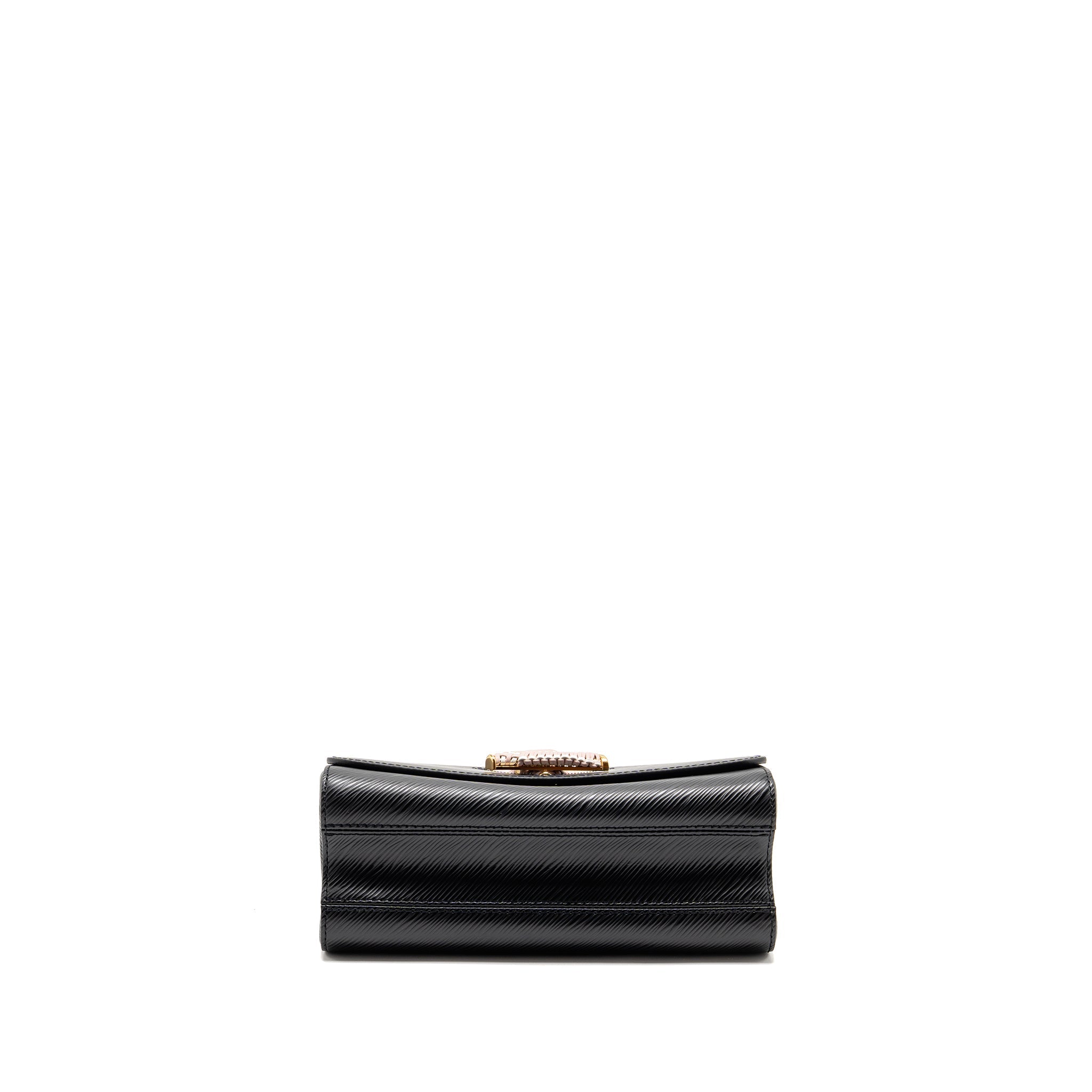 LOUIS VUITTON TWIST MM EPI BLACK/PINK GHW