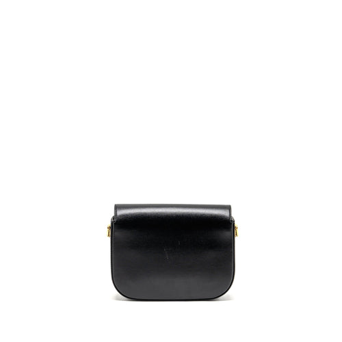 GUCCI HORSEBIT 1955 SMALL SHOULDER BAG CALFSKIN BLACK GHW