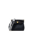 HERMES HERBAG MINI CANVAS / HUNTER LEATHER BLACK GHW