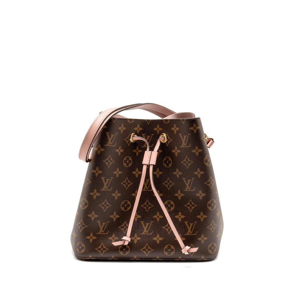 LOUIS VUITTON NEO NOE MONOGRAM CANVAS ROSE POUDRE GHW