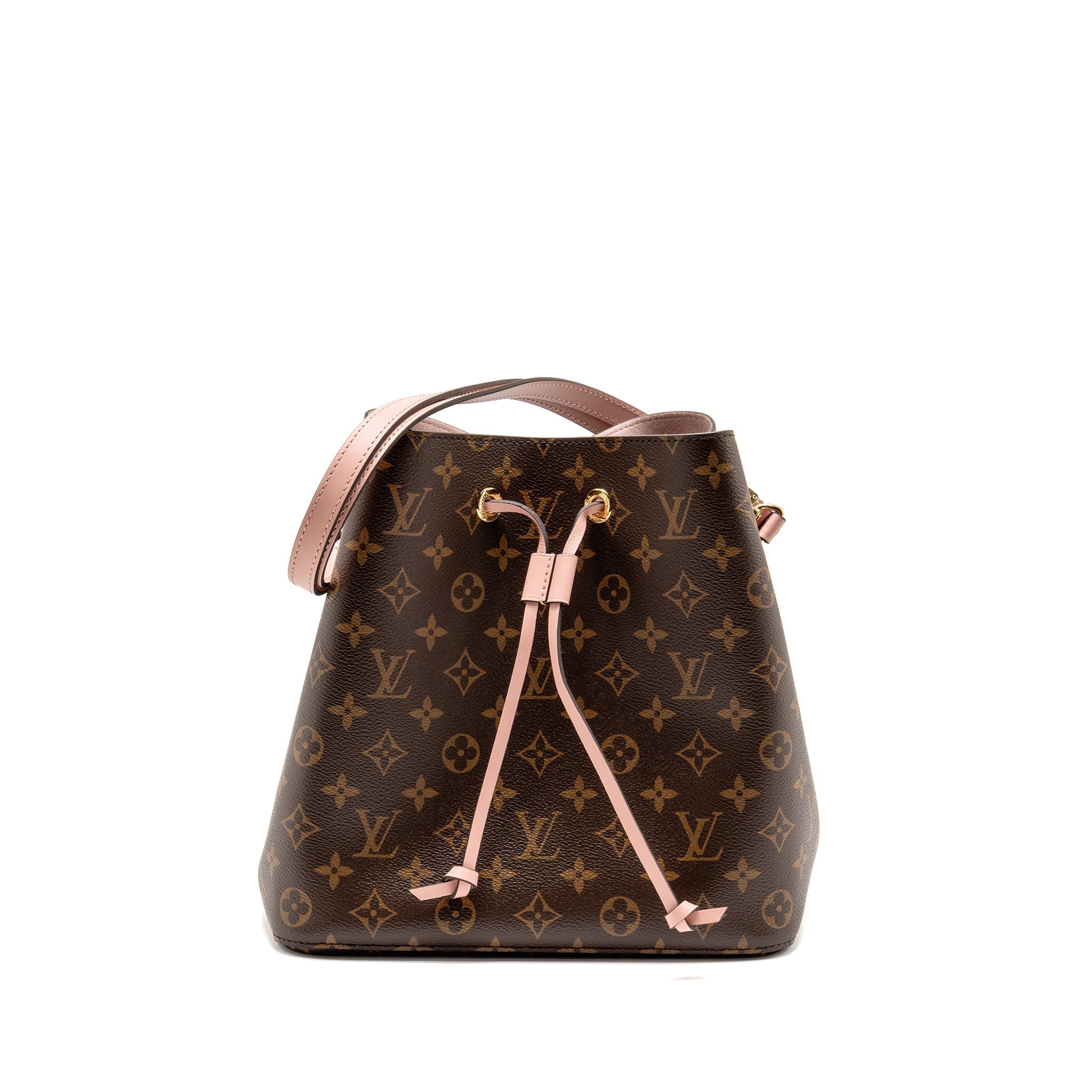 LOUIS VUITTON NEO NOE MONOGRAM CANVAS ROSE POUDRE GHW