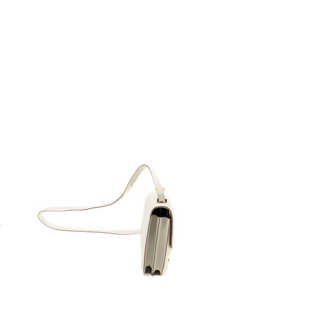 HERMES MINI CONSTANCE CHÈVRE MYSORE MUSHROOM/BISCUIT GHW