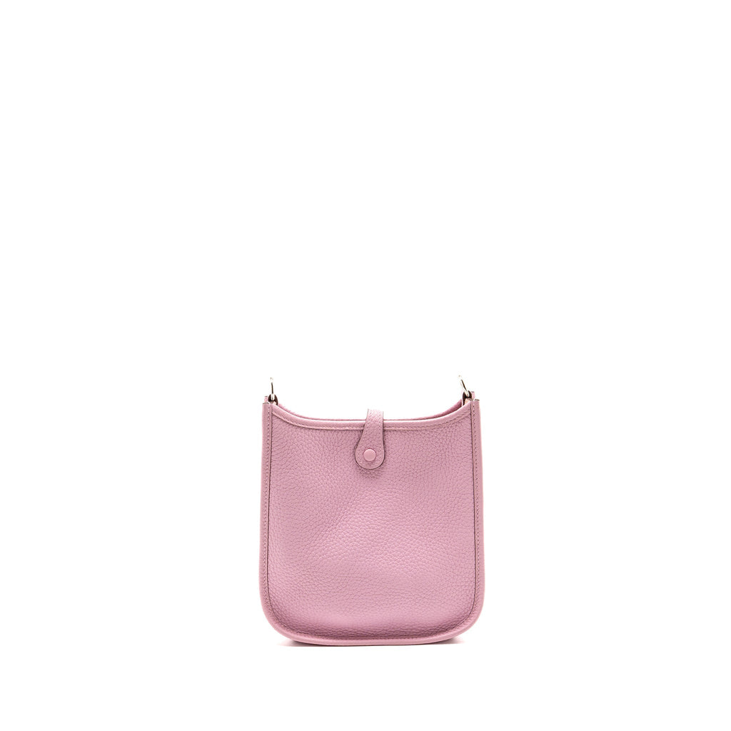 HERMES MINI EVELYNE CLEMENCE MAUVE SYLVESTRE SHW