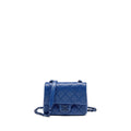 CHANEL INCOGNITO MINI SQUARE FLAP BAG CAVIAR BLUE WITH BLUE HARDWARE