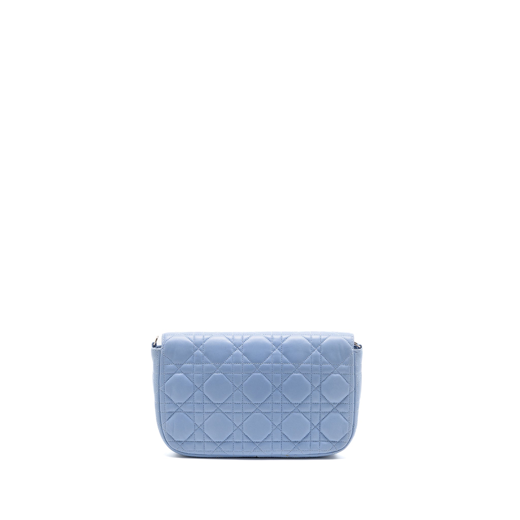 DIOR MISS DIOR CROSSBODY BAG LAMBSKIN LIGHT BLUE SHW