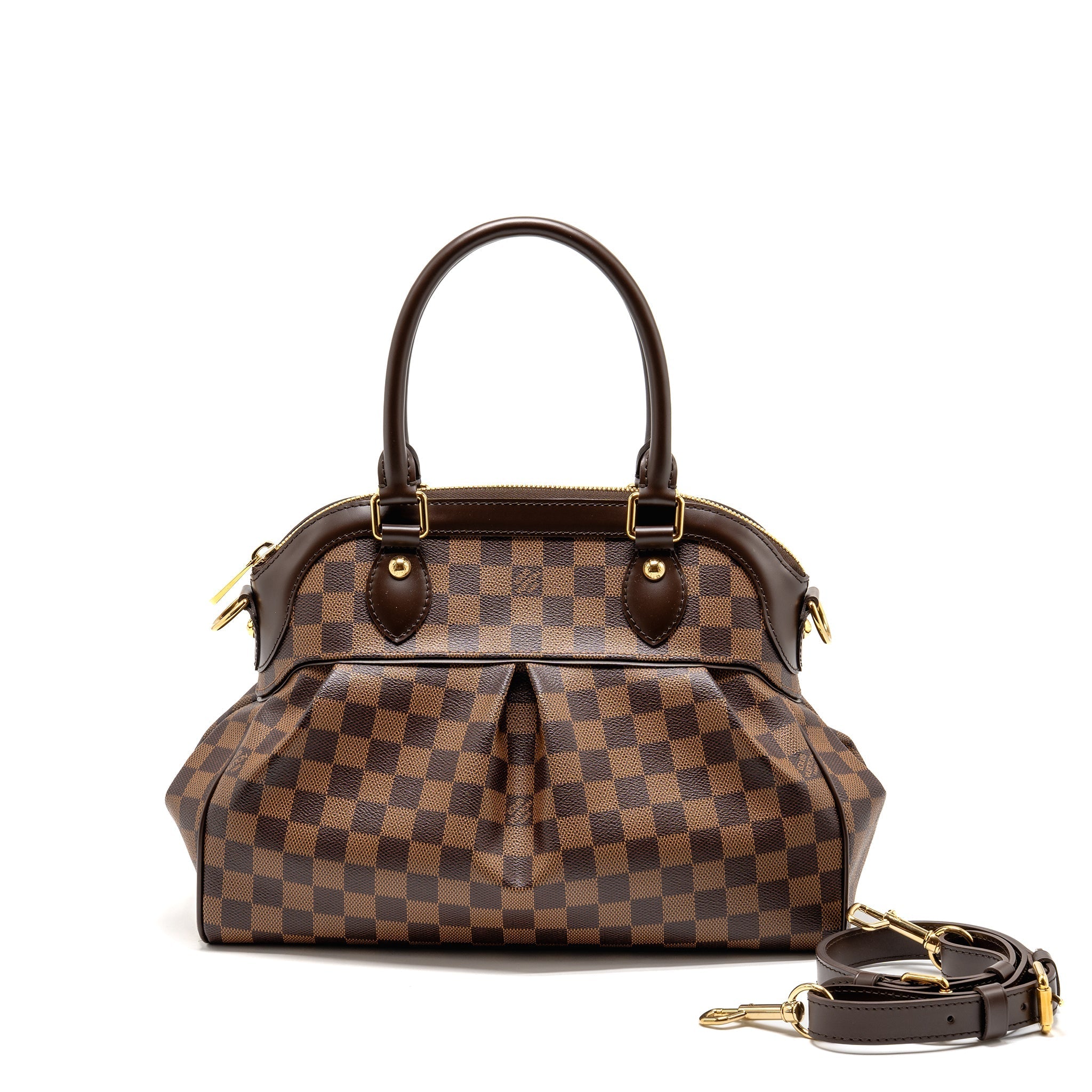 LOUIS VUITTON TREVI PM DAMIER EBENE GHW