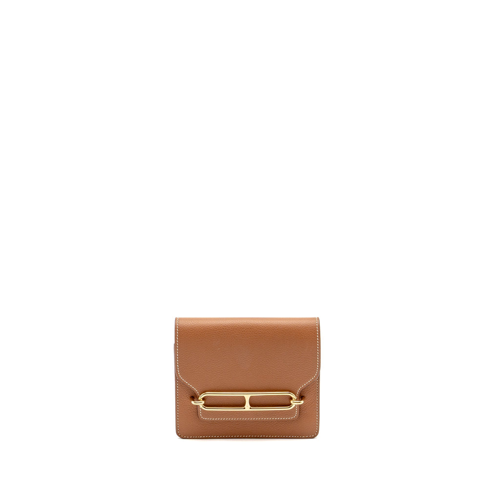 HERMES ROULIS SLIM EVERCOLOR GOLD GHW