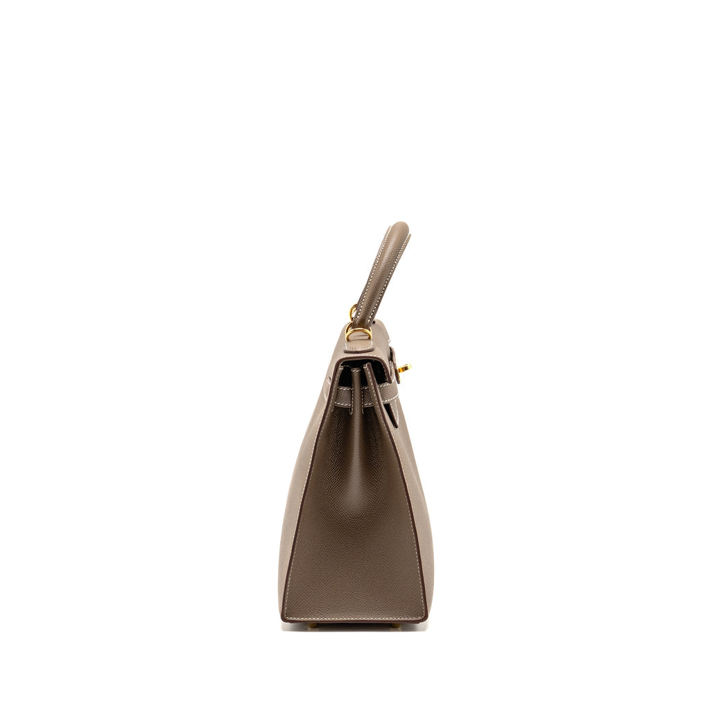 HERMES KELLY 28 EPSOM ETOUPE GHW