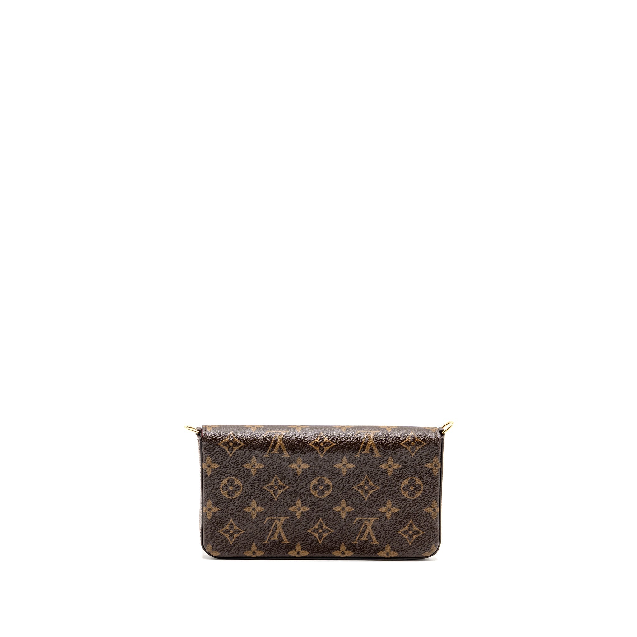 LOUIS VUITTON POCHETTE FELICIE LIMITED EDITION VIVIENNE MASCOT ON HOLLYWOOD DRIVE MONOGRAM CANVAS GHW