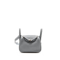 HERMES MINI LINDY II CLEMENCE GRIS PANTIN SHW