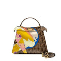 FENDI PEEKABOO ISEEU ANTONIO LOPEZ ZUCCA COATED CANVAS MULTICOLOUR GHW