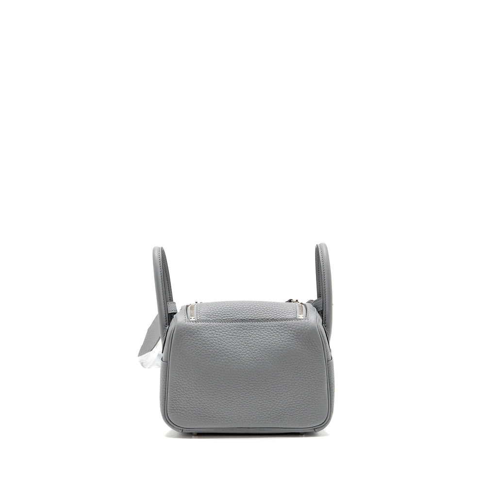 HERMES MINI LINDY II CLEMENCE GRIS PANTIN SHW
