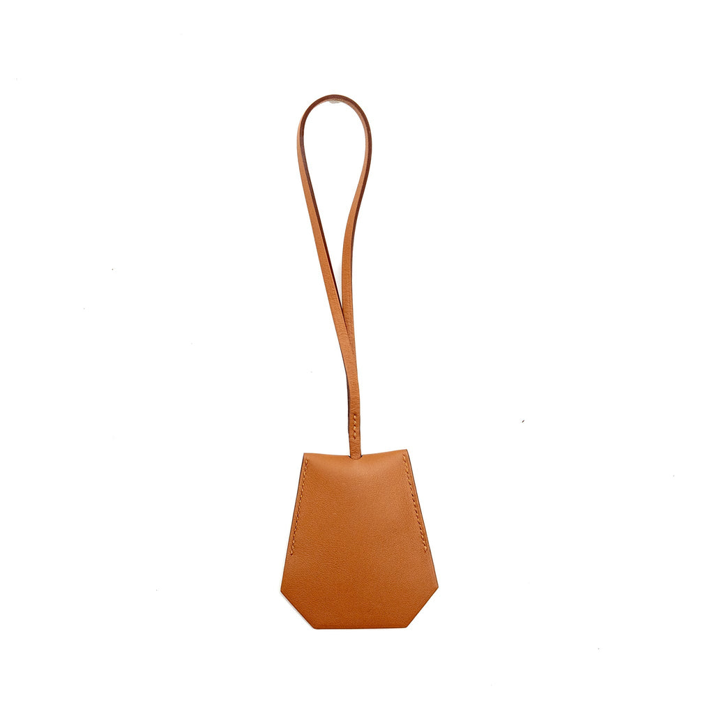 HERMES CLOCHETTE CLES KEYCHAIN SWIFT BROWN SHW
