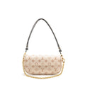 LOUIS VUITTON IVY WALLET ON CHAIN MONOGRAM DUNE CANVAS BEIGE/CREAM GHW