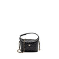 CHANEL 25C QUILTED HOBO BAG CAVIAR BLACK LGHW (MICROCHIP)