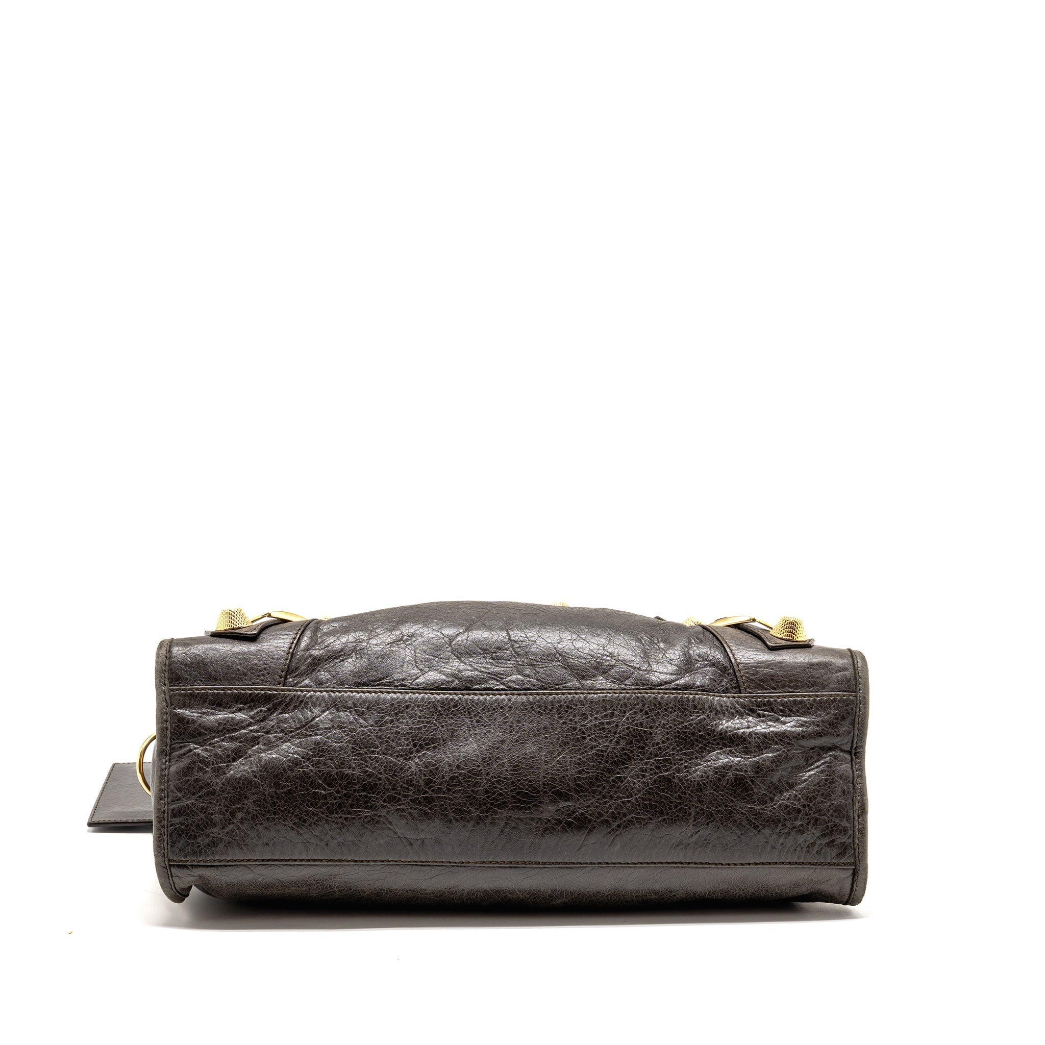 BALENCIAGA GIANT CITY BAG CALFSKIN GREY GHW
