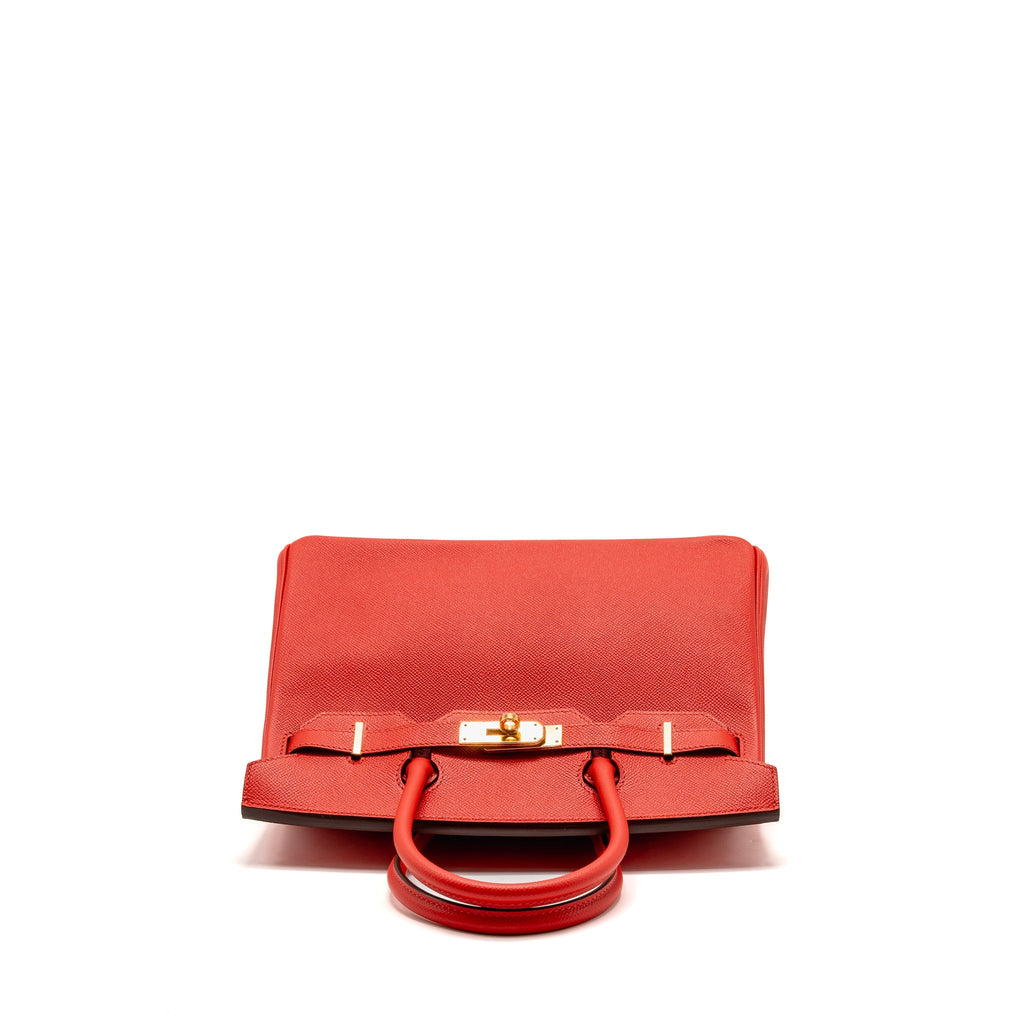 HERMES BIRKIN 30 EPSOM S5 ROUGE TOMATE GHW