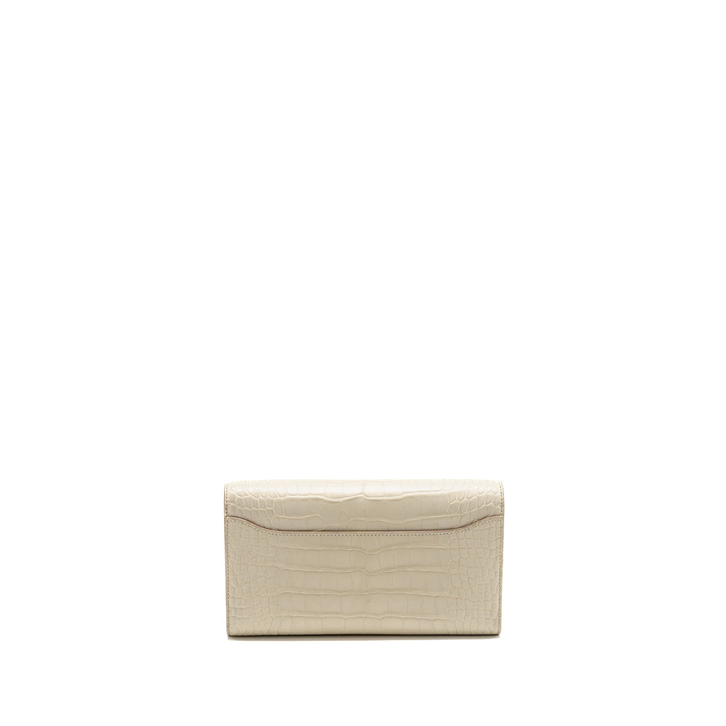 HERMES CONSTANCE TO GO MATTE ALLIGATOR MISSISSIPPIENSIS 8L BETON SHW