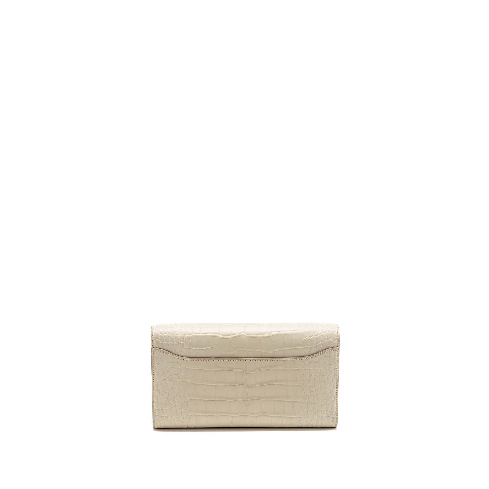 HERMES CONSTANCE TO GO MATTE ALLIGATOR MISSISSIPPIENSIS 8L BETON SHW