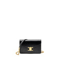 CELINE WALLET ON CHAIN MARGO CALFSKIN BLACK GHW