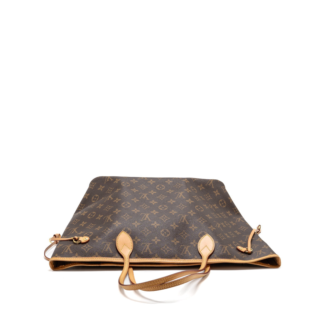 LOUIS VUITTON NEVERFULL MM MONOGRAM CANVAS GHW