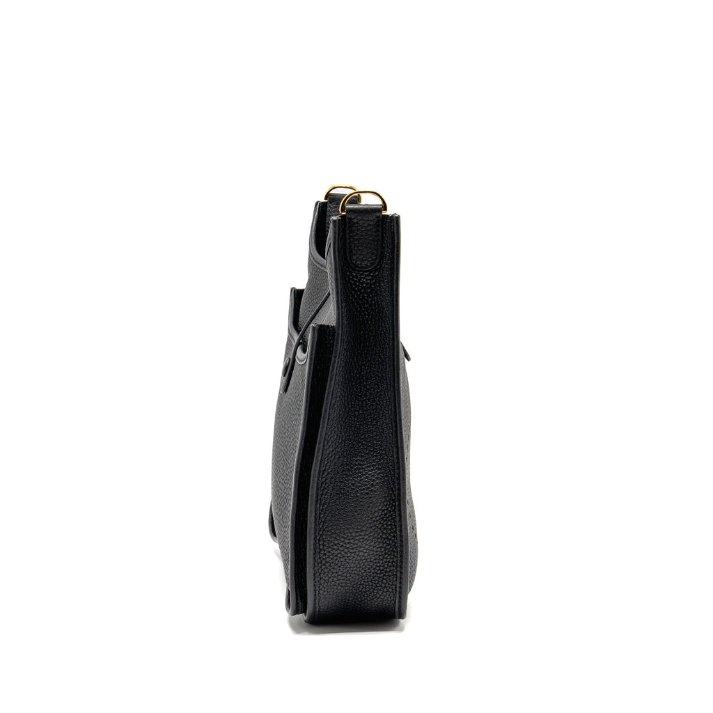 HERMES EVELYNE 29 CLEMENCE BLACK GHW