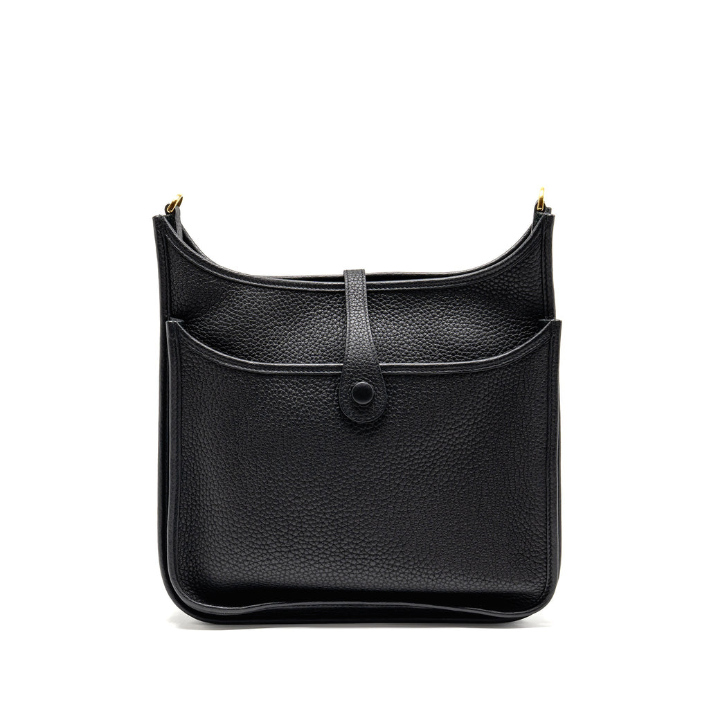 HERMES EVELYNE 29 CLEMENCE BLACK GHW