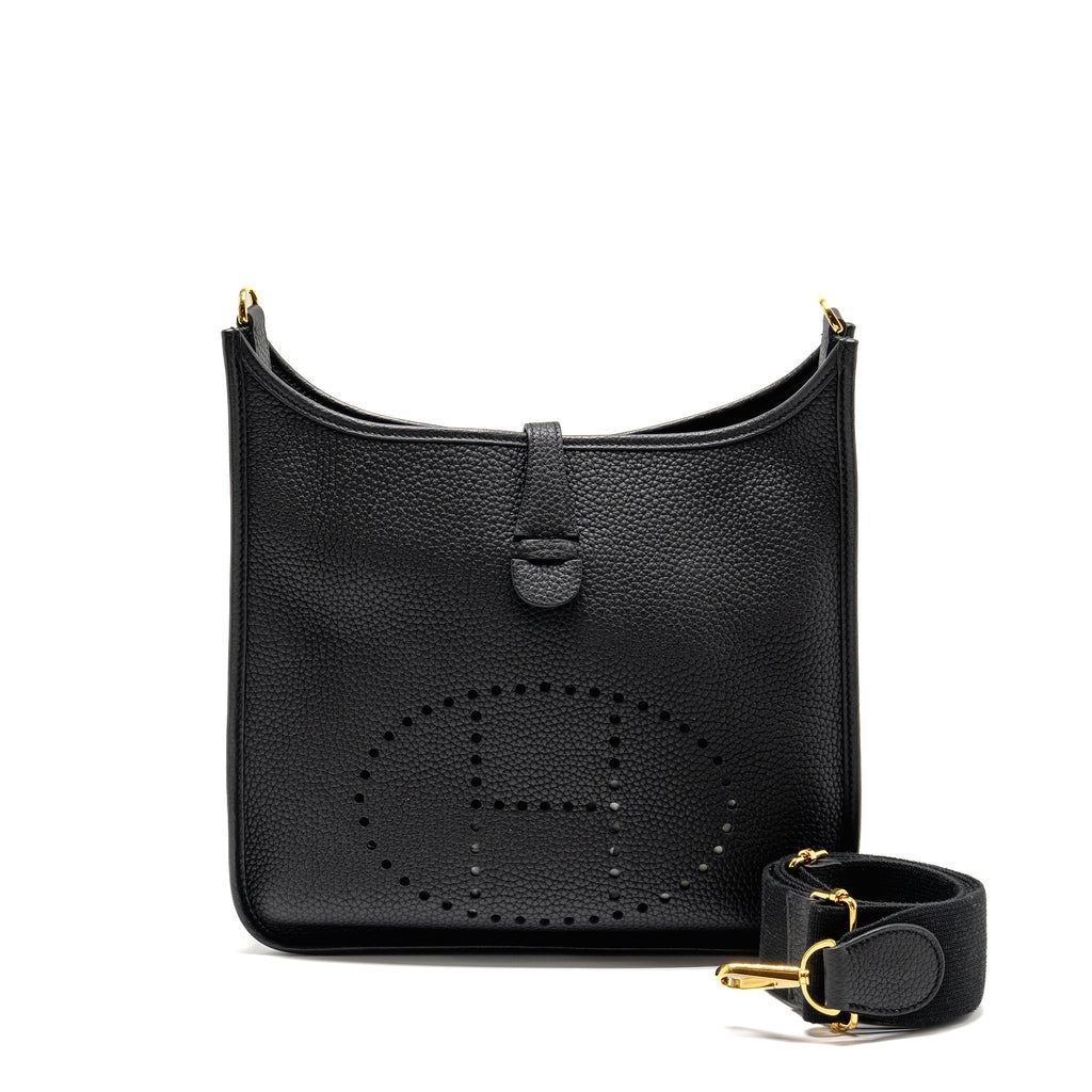 HERMES EVELYNE 29 CLEMENCE BLACK GHW