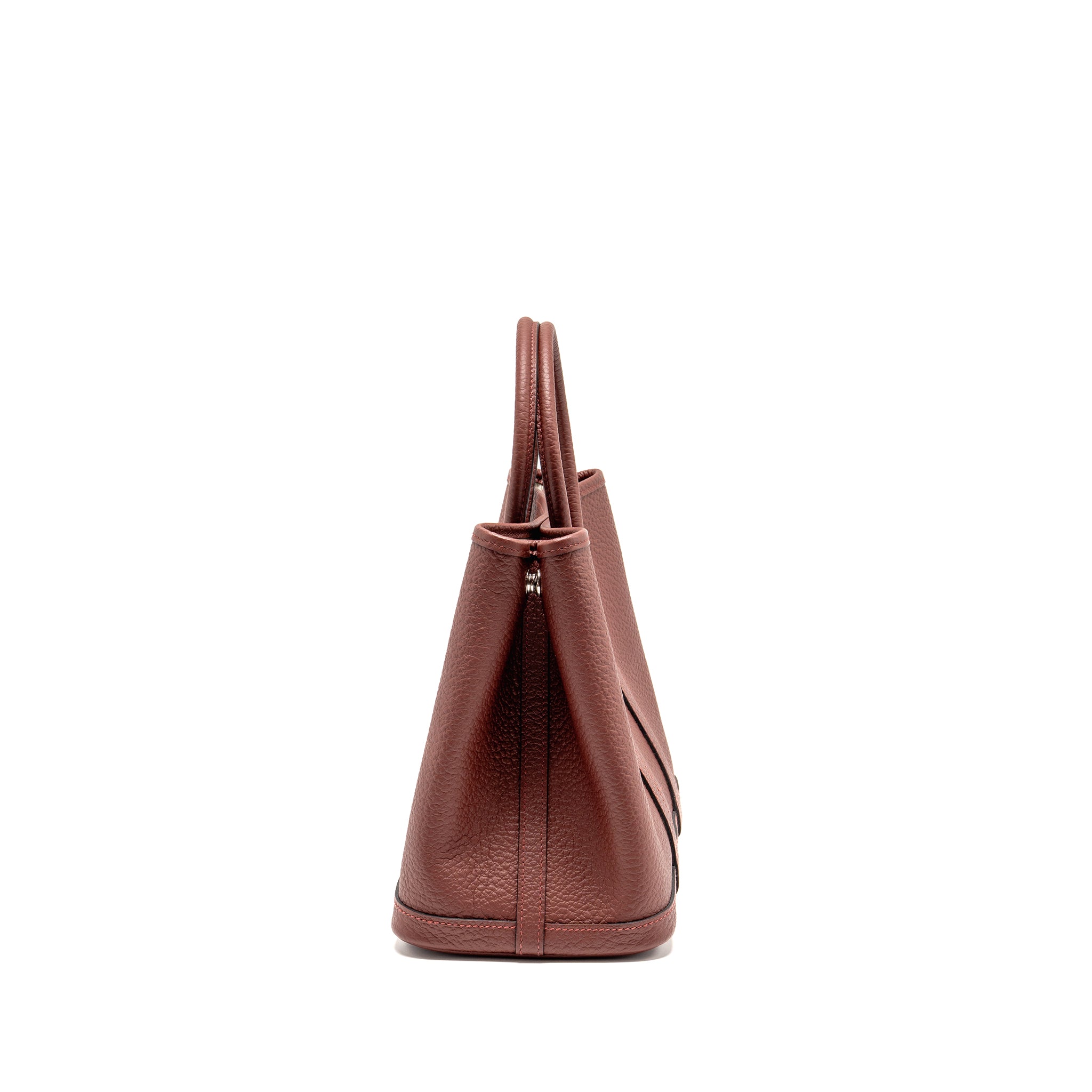 HERMES GARDEN PARTY 30 COUNTRY LEATHER ROUGE H SHW