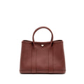 HERMES GARDEN PARTY 30 COUNTRY LEATHER ROUGE H SHW