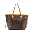 LOUIS VUITTON NEVERFULL MM MONOGRAM CANVAS GHW