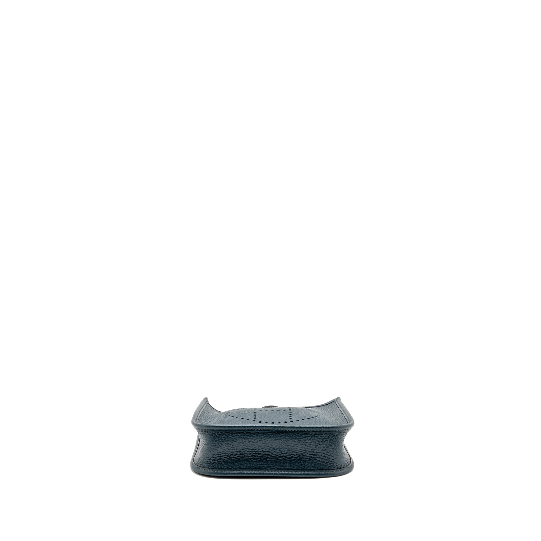 HERMES MINI EVELYNE CLEMENCE VERT CYPRES SHW