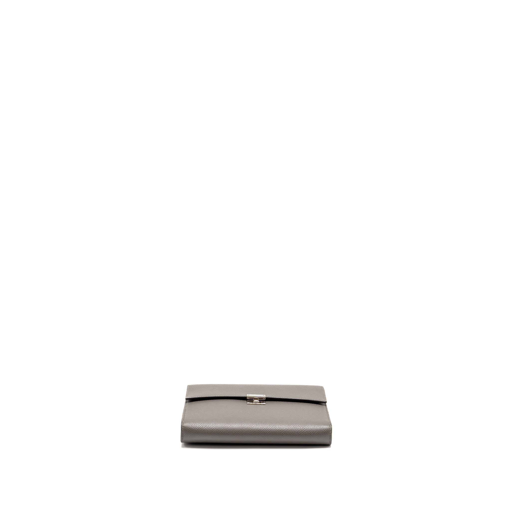 HERMES CLIC 16 WALLET EPSOM GRIS MEYER SHW