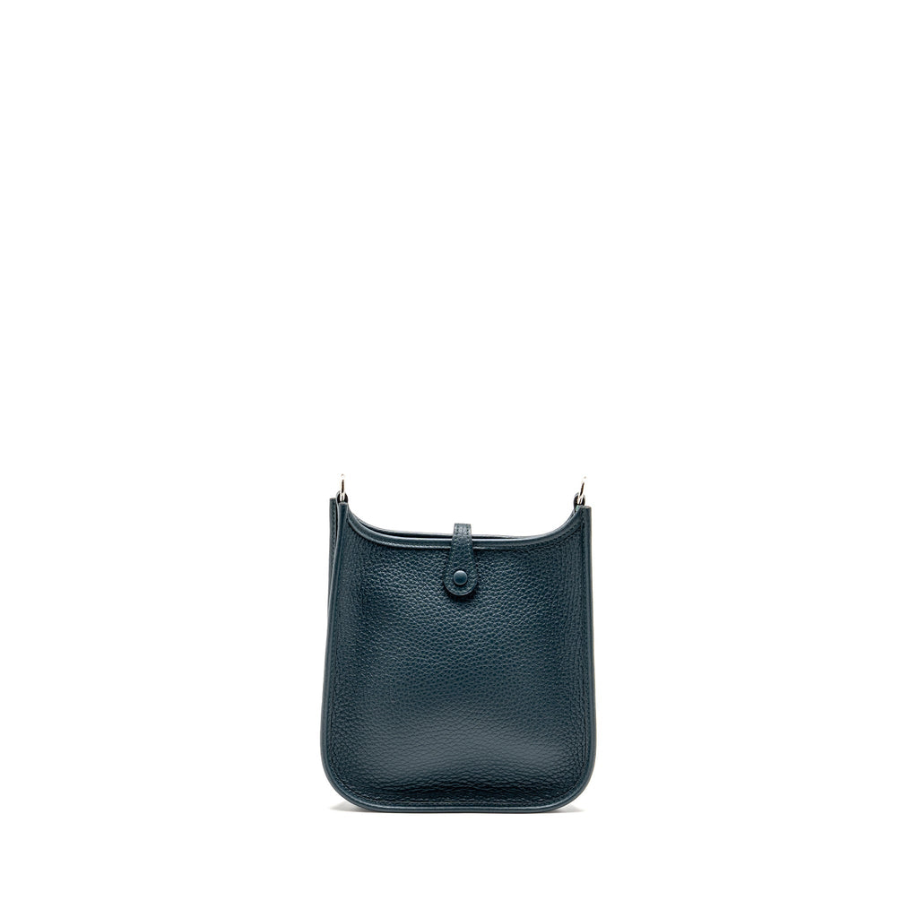 HERMES MINI EVELYNE CLEMENCE VERT CYPRES SHW