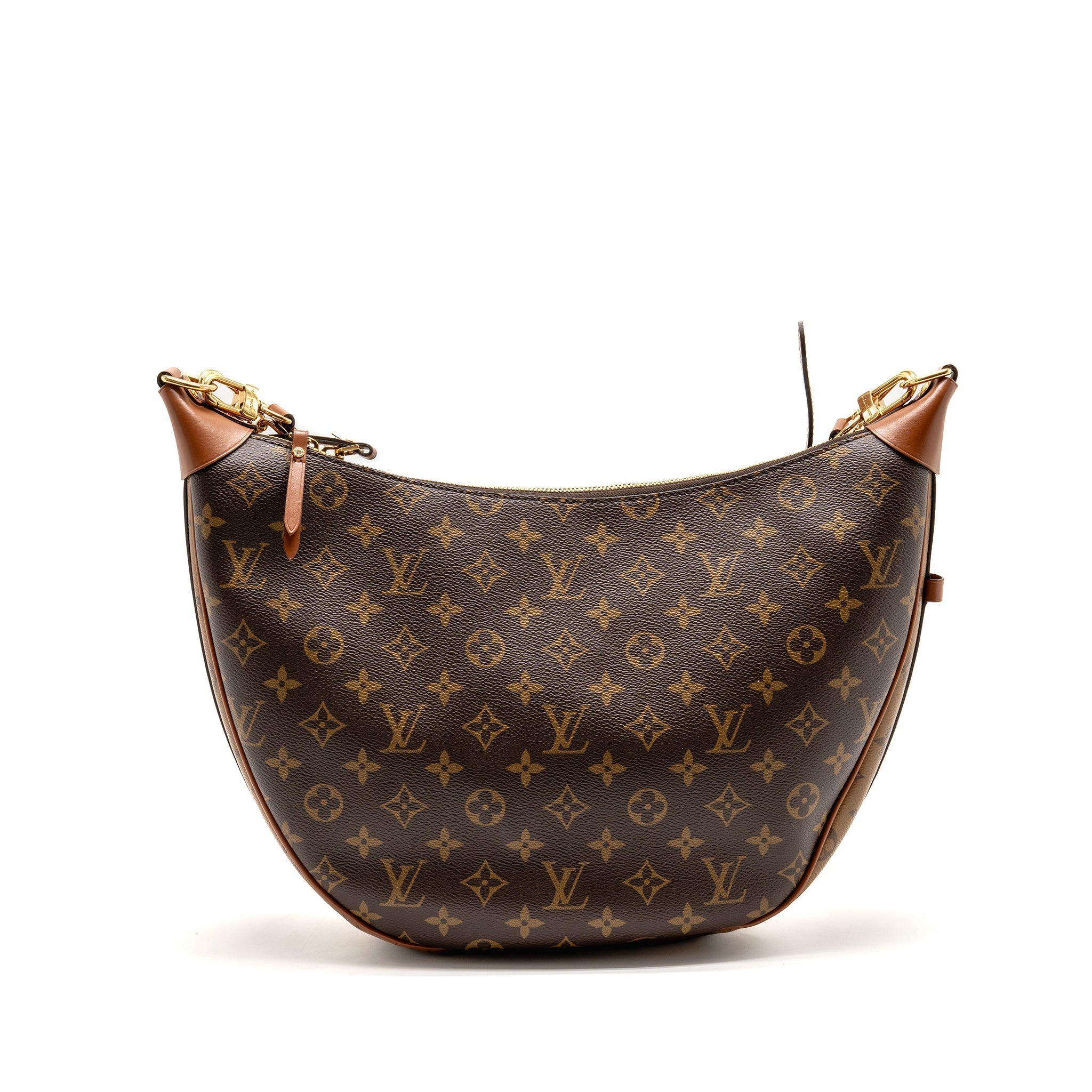LOUIS VUITTON LOOP HOBO BAG MONOGRAM CANVAS GHW
