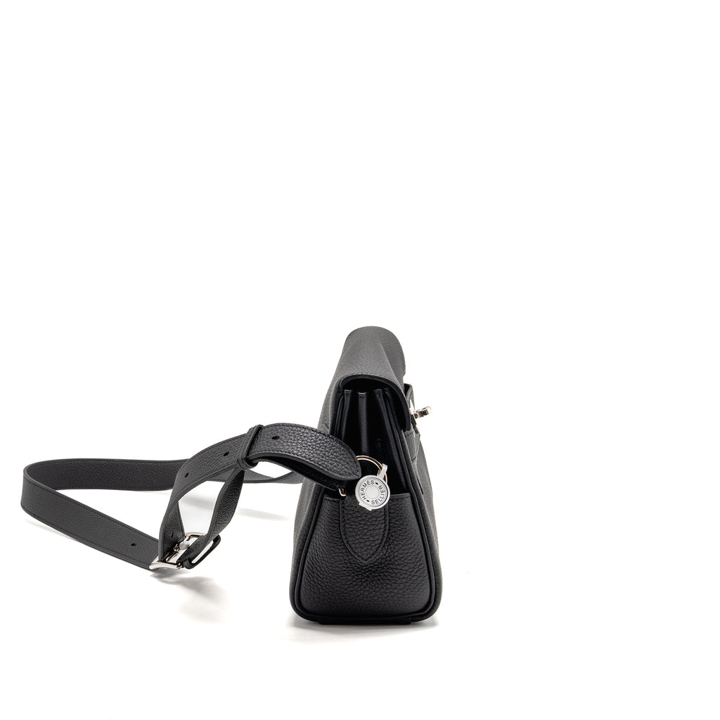 HERMES KELLY MESSENGER PM BAG TOGO BLACK SHW