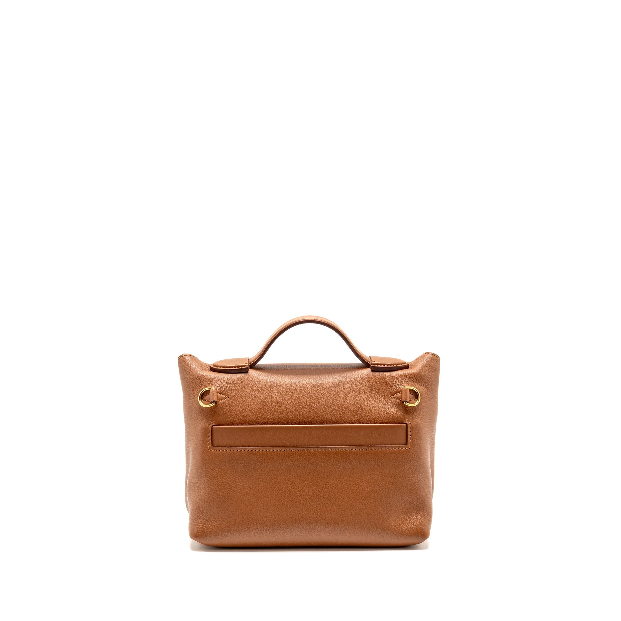 HERMES MINI 24/24 2424-21 BAG EVERCOLOR GOLD GHW