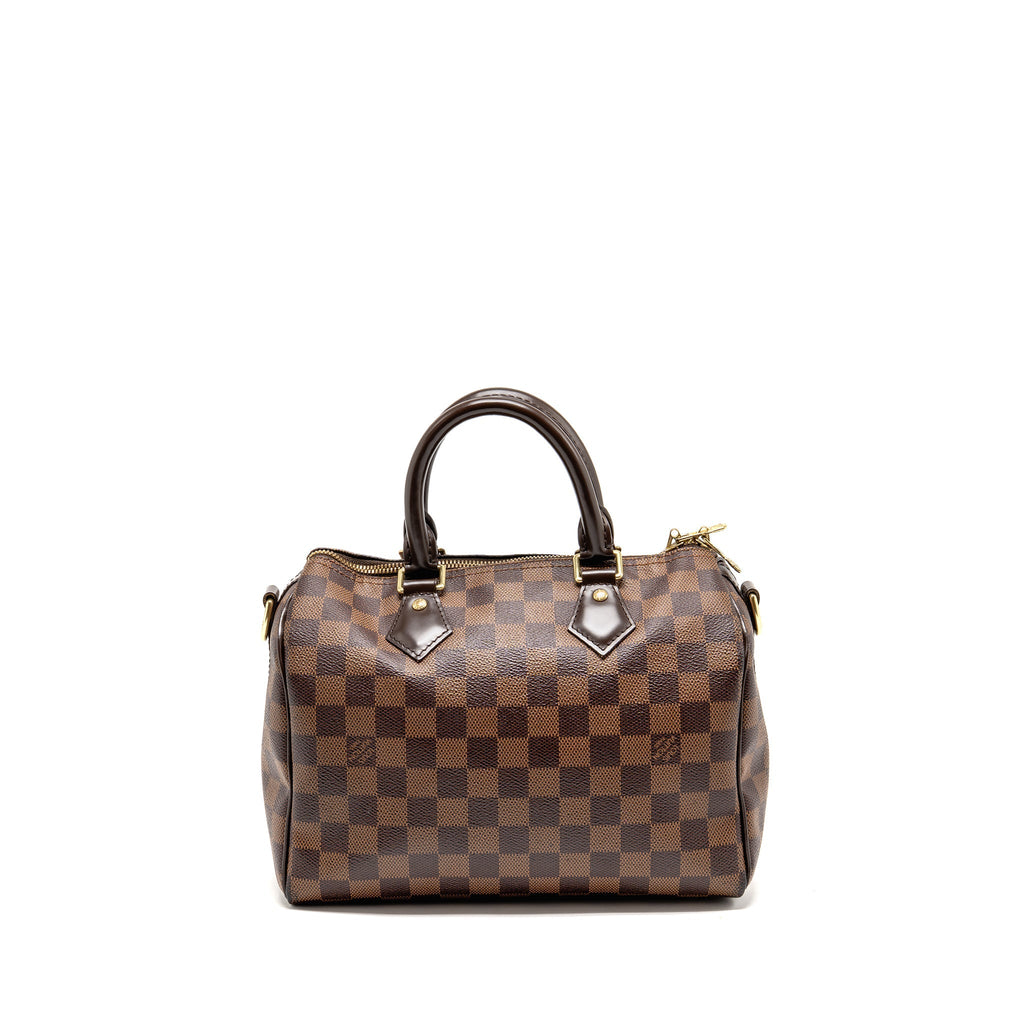 LOUIS VUITTON SPEEDY 25 DAMIER EBENE GHW