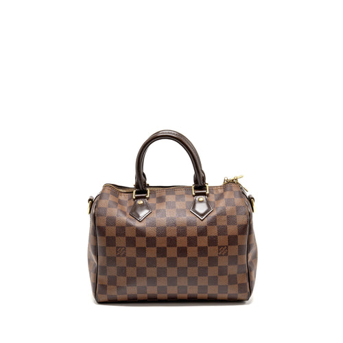 LOUIS VUITTON SPEEDY 25 DAMIER EBENE GHW