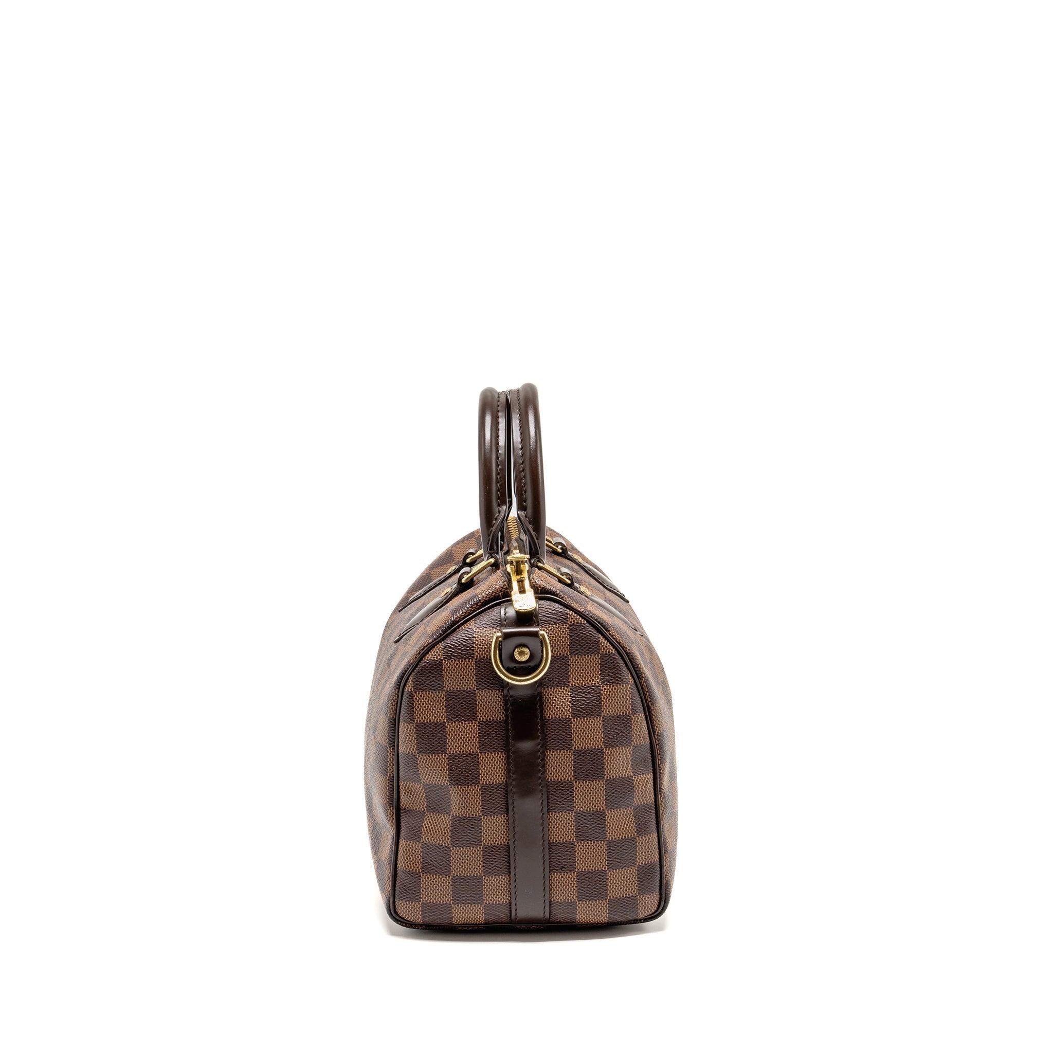 LOUIS VUITTON SPEEDY 25 DAMIER EBENE GHW