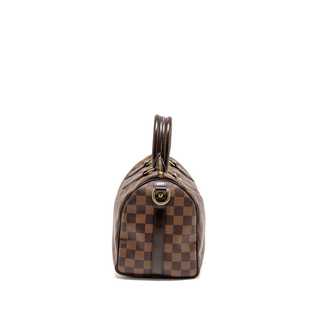 LOUIS VUITTON SPEEDY 25 DAMIER EBENE GHW