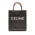 CELINE VERTICAL CABAS TRIOMPHE CANVAS GHW
