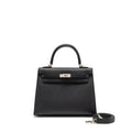 HERMES KELLY 25 EPSOM BLACK SHW