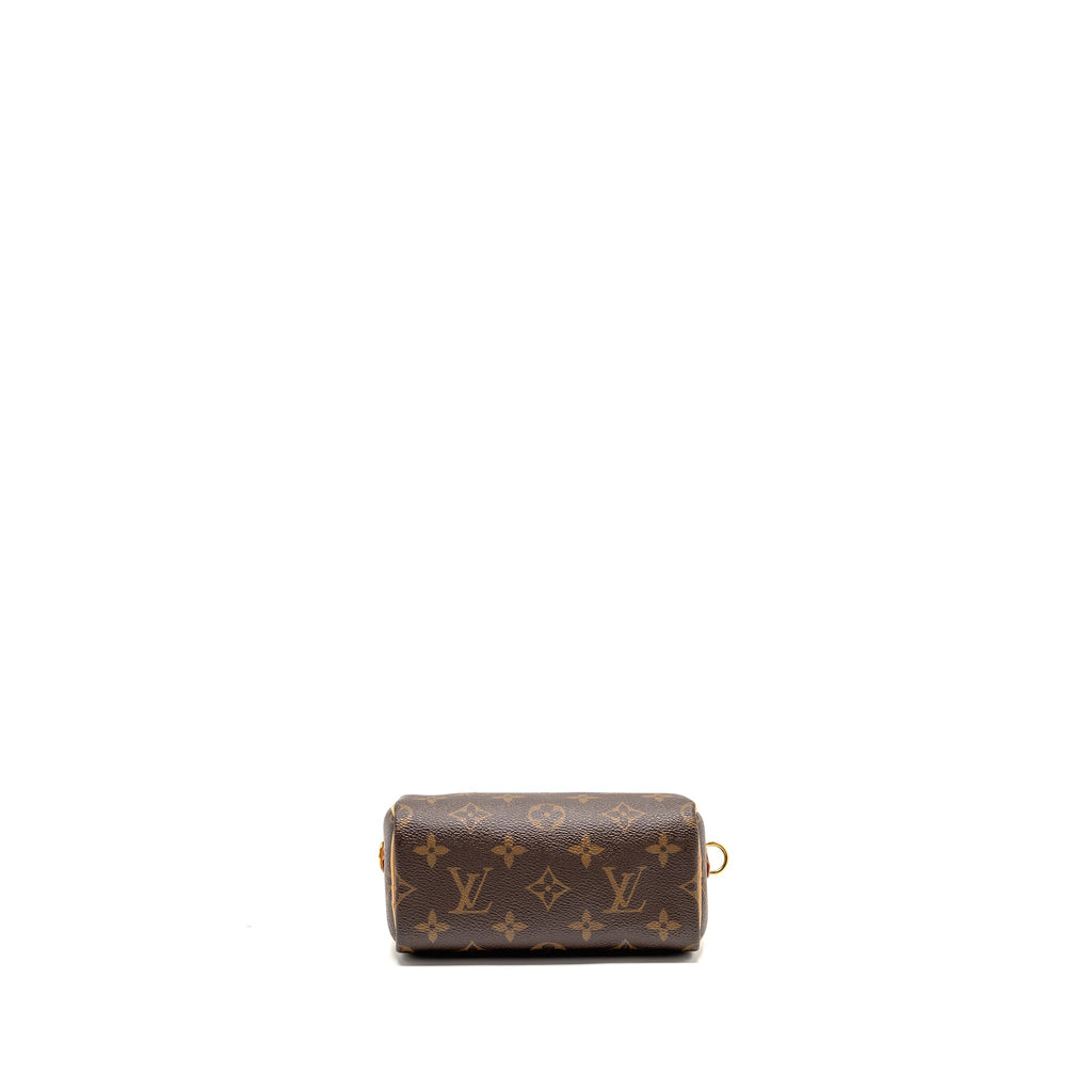 LOUIS VUITTON NANO SPEEDY MONOGRAM CANVAS GHW
