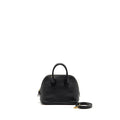 HERMES MINI BOLIDE CHEVRE MYSORE BLACK GHW