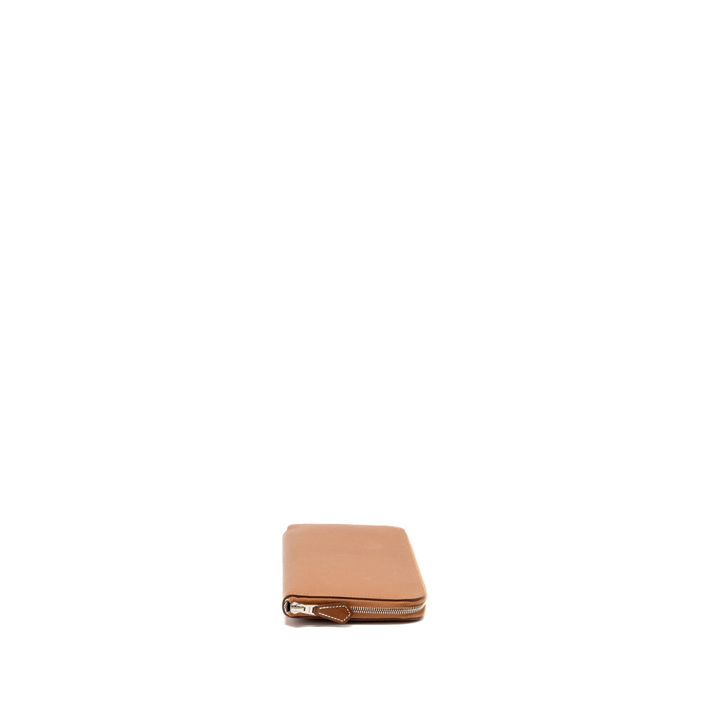 HERMES SILK IN CLASSIQUE LONG WALLET EPSOM GOLD SHW