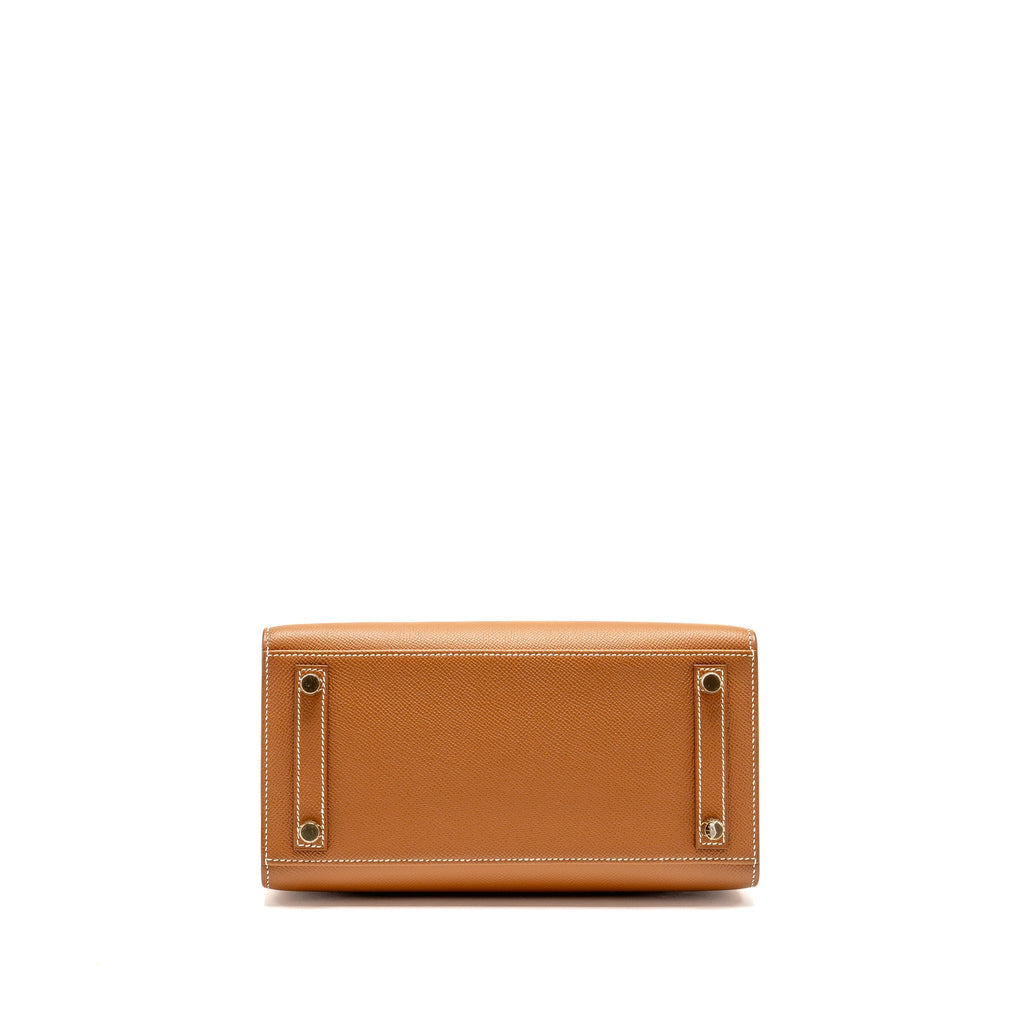 HERMES BIRKIN 25 EPSOM GOLD GHW