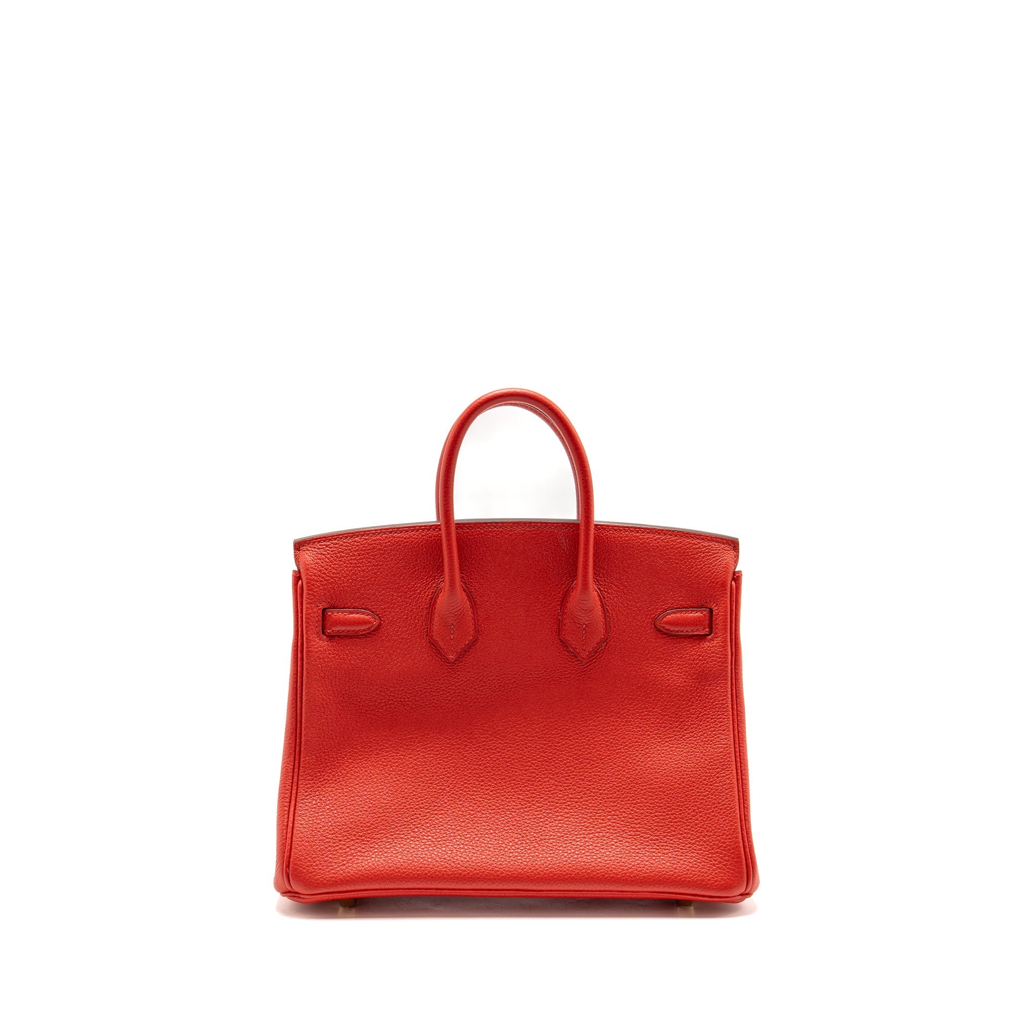 HERMES BIRKIN 25 TOGO ROUGE DE COEUR GHW