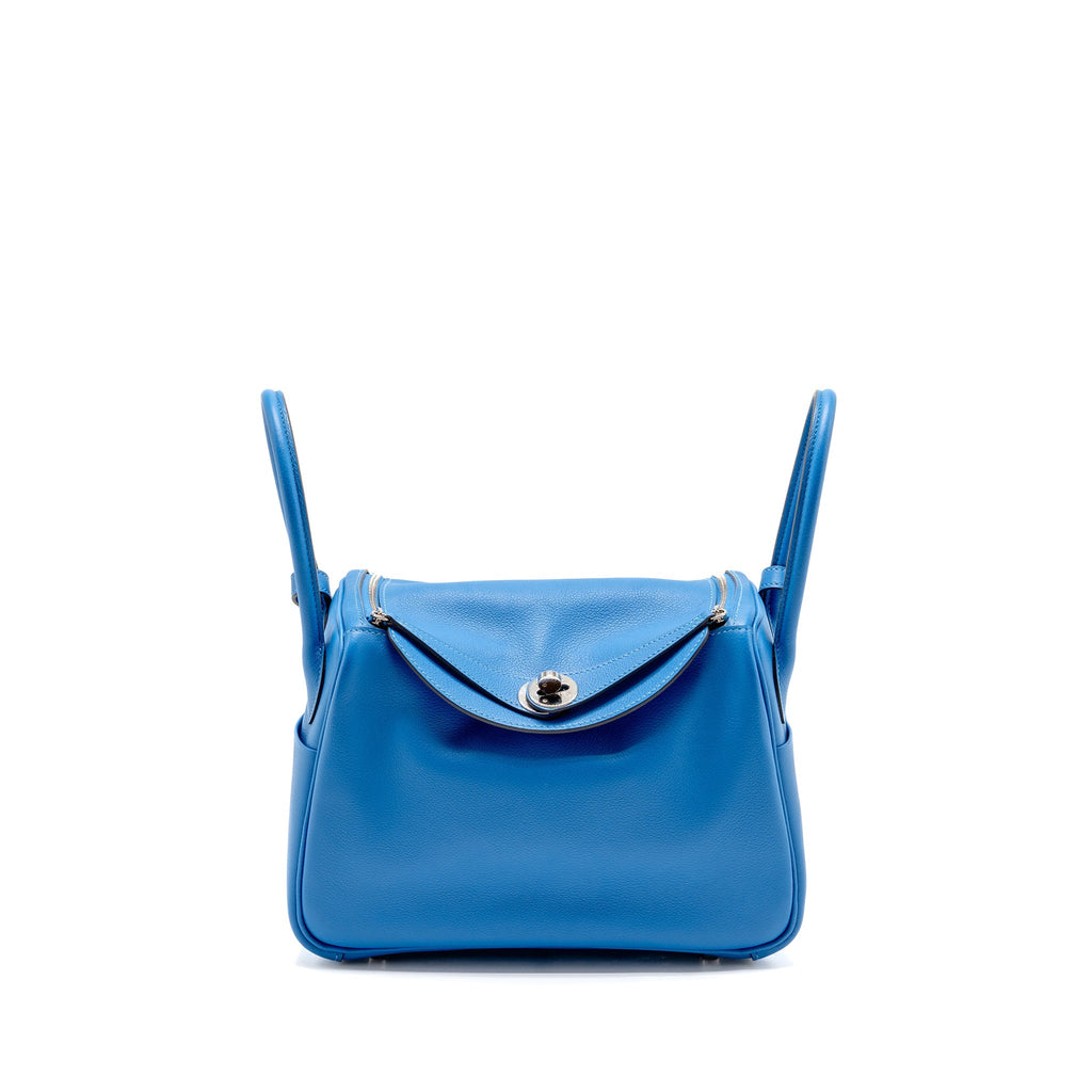 HERMES LINDY 26 EVERCOLOR BLUE ZANZIBAR SHW