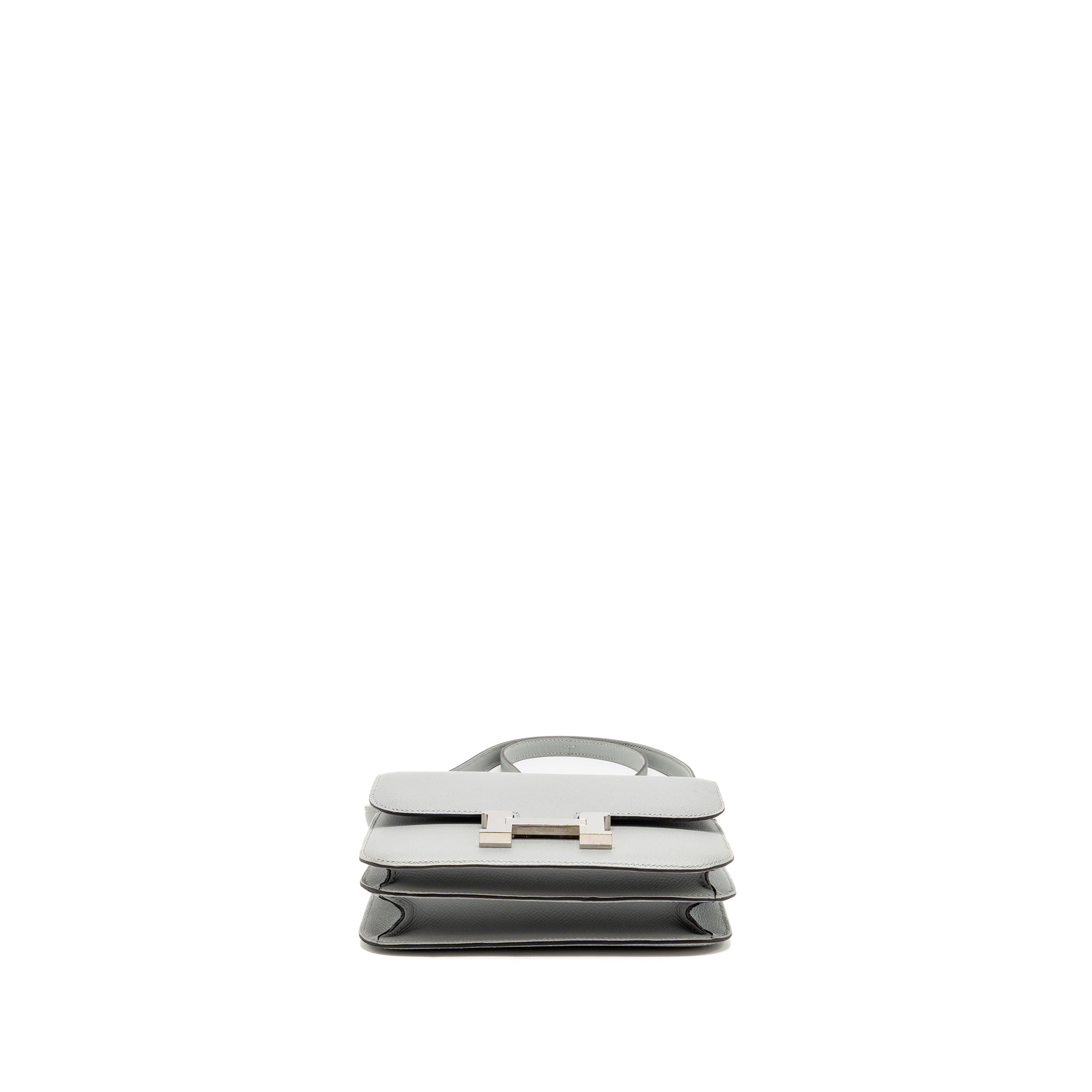 HERMES MINI CONSTANCE EPSOM 8U BLEU GLACIER SHW